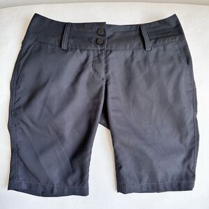 Adidas Golf Short Womens  Black Chino Climalite Athleisure Pocket Size 28 B30